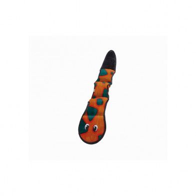 Outward Hound Invincibles Snake 3 Squeakers Red 24&quot;