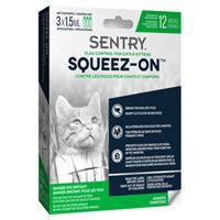 Sentry Squeez-On Flea Control For Cats &amp; Kittens