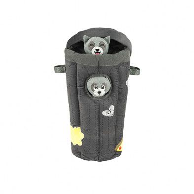 Outward Hound Hide A Raccoon Plush Puzzle Dog Toy
