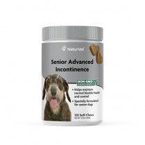 NaturVet Senior Incontinence Soft Chew for Dogs (120 ct)