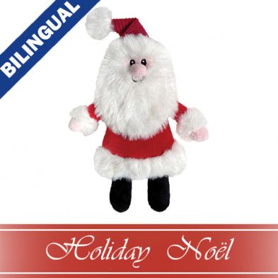 FouFouBrands  fouFIT HOLIDAY Cuddle Plushies Santa Small
