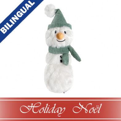 FouFouBrands fouFIT HOLIDAY Cuddle Plushies Snowman Small