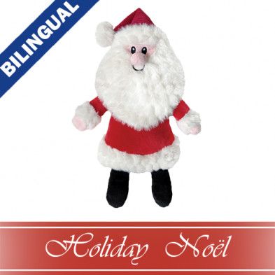 FouFouBrands fouFIT HOLIDAY Cuddle Plushies Santa Large