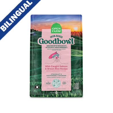 Open Farm Goodbowl Wild-Caught Salmon &amp; Brown Rice Recipe Dry Dog Food 22lb
