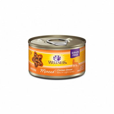 Wellness Complete Health Minced Chicken Dinner Wet Cat Food 3 oz