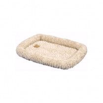 Precision Snoozzy Fleece Crate Bed Natural Cozy 29&quot; x 18&quot;