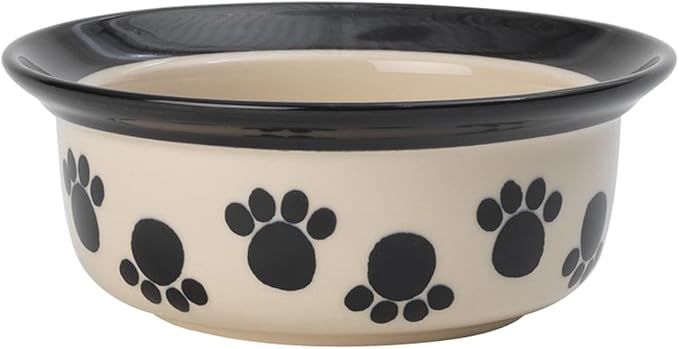 Petrageous Paws N&#39; Around 6&quot; Black 2 Cups