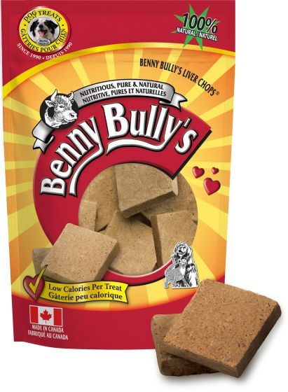 Benny Bully&#39;s - Original Liver Chops Dog Treats, Size: 40 g
