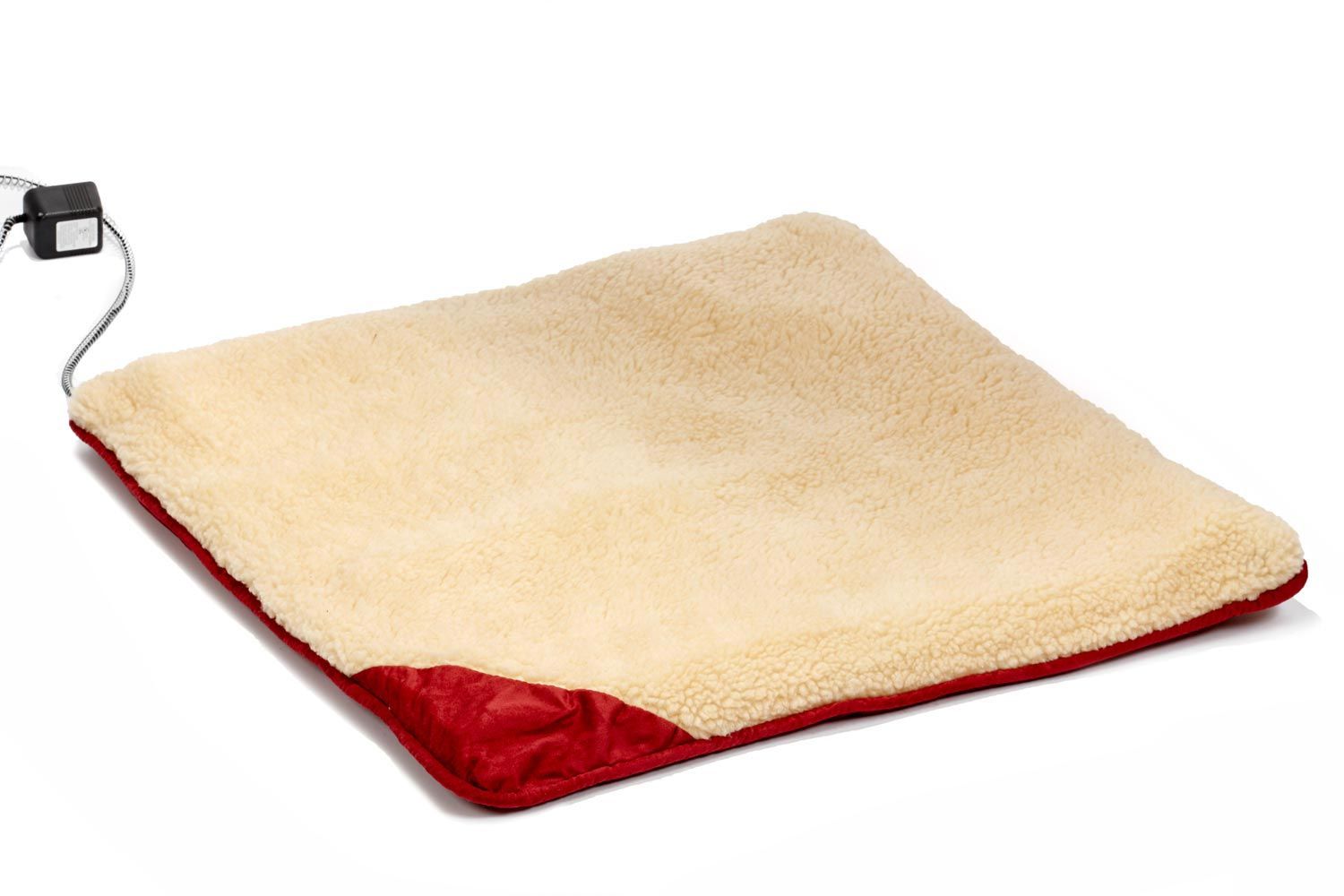 Allied Precision Heated Pet Bed Small Square 23x23inch