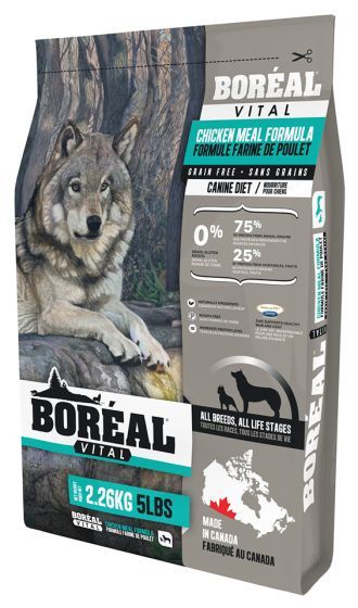 Boreal - Vital - Grain Free Chicken Meal Formula - Dog Food, Size: 2.26 kg