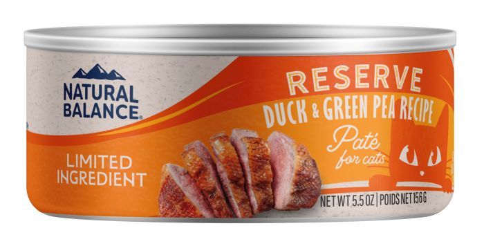 Natural Balance Limited Ingredient Diet Cat Food Duck and Green Pea 5.5 oz
