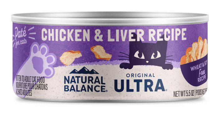 Natural Balance Original Ultra Grain Free Chicken And Liver Pate Cat 5.5oz