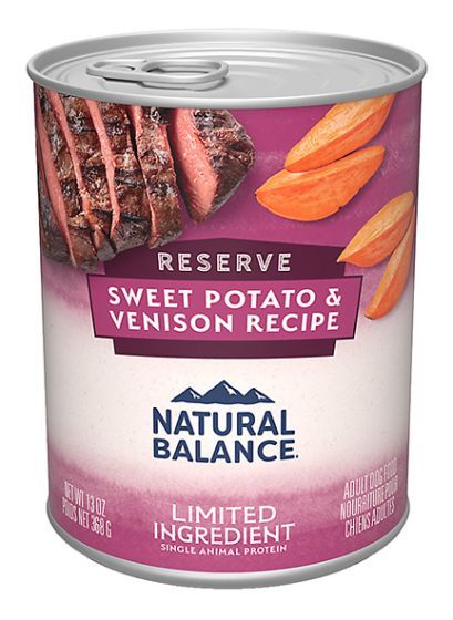 Natural Balance Limited Ingredient Diet Dog Food Sweet Potato And Venison 13 oz