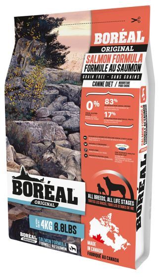 Boreal - Grain Free Wild Salmon Formula - Dog Food, Size: 4 kg