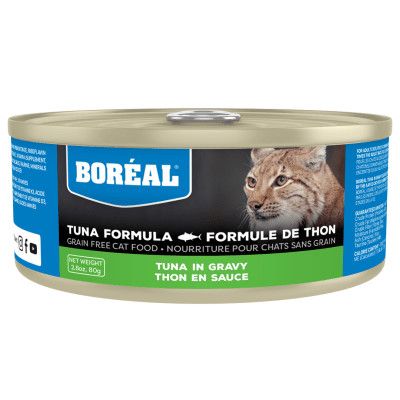 Boreal - Tuna in Gravy - Grain Free Cat Food, Size: 80 g