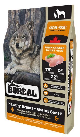 Boreal - Healthy Grains Chicken Formula - Dog Food, Size: 2.26 kg