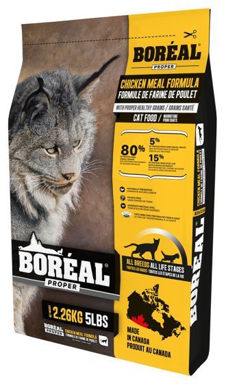 Boreal - Proper - Chicken Meal Formula - Cat Food, Size: 2.26 kg