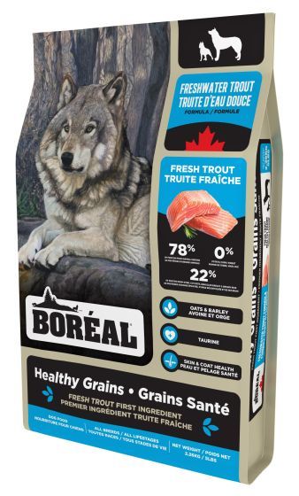Boreal - Healthy Grains Freshwater Trout Formula - Dog Food, Size: 2.26 kg