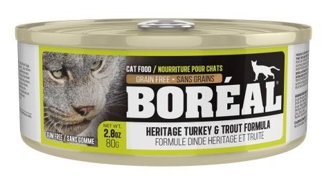 Boreal - Heritage Turkey and Trout Formula - Cat Food, Size: 80 g