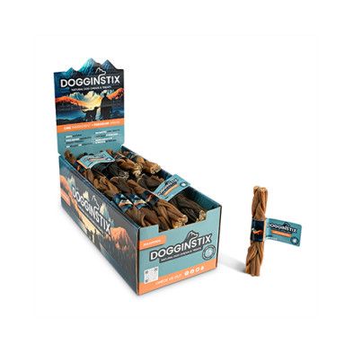 DogginStix , Attribute 1: Braided, Attribute 2: 6  Inch, Attribute 3: Lamb Collagen