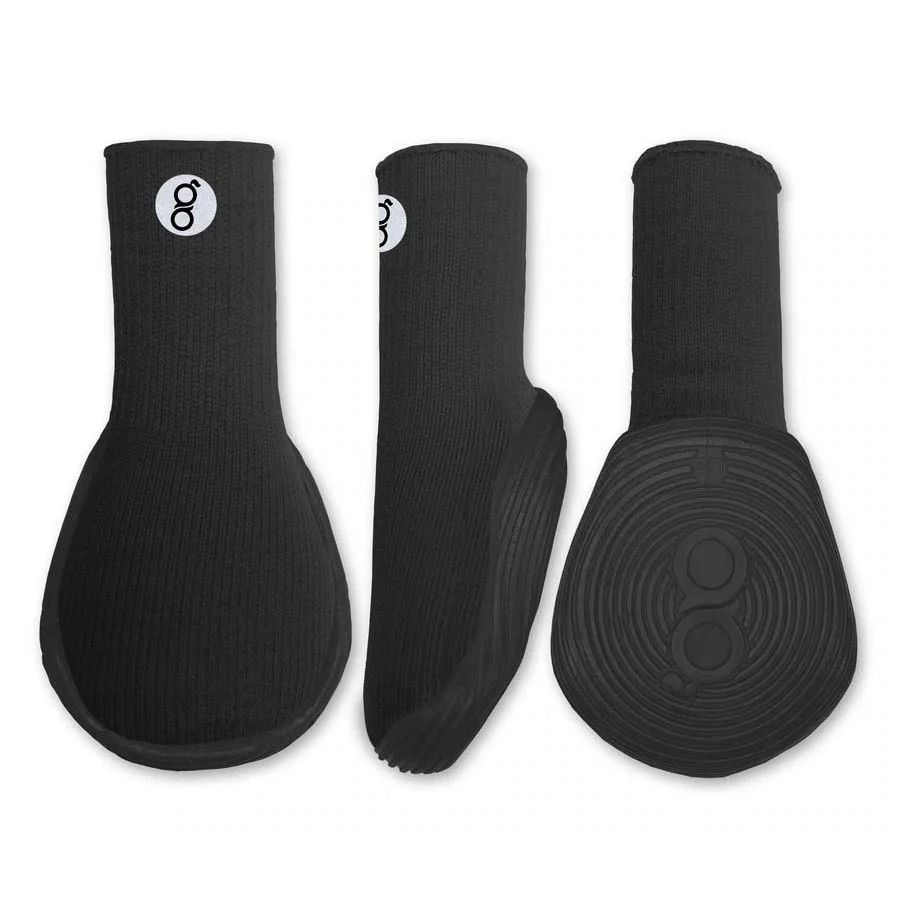Goo-eez - All Terrain Boots (2 Pack), Color: Monochromez Black, Size: XXS - 1.5" Paw