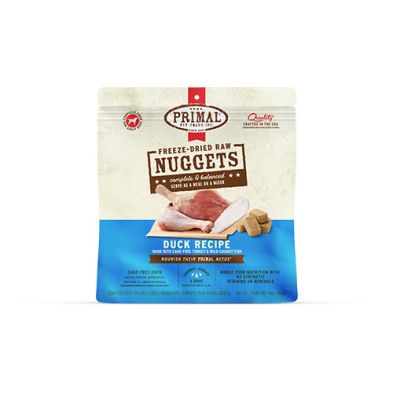 Primal™ Freeze-Dried Raw Nuggets Duck Recipe Dog Food 14oz