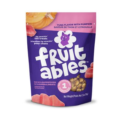 Fruitables Tuna &amp; Pumpkin Cat Treat 2.5 Oz