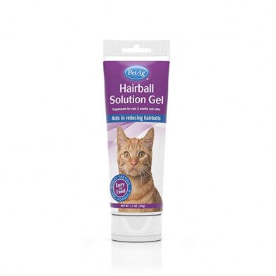 Petag Hairball Natural Solution Gel Supplement For Cats 3.5 Oz - Chicken Flavor