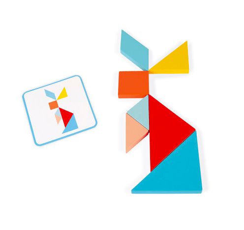 Tangram en bois - Janod