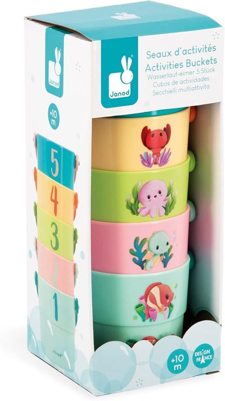 Seaux d'activités "mes bébés animaux" - Janod