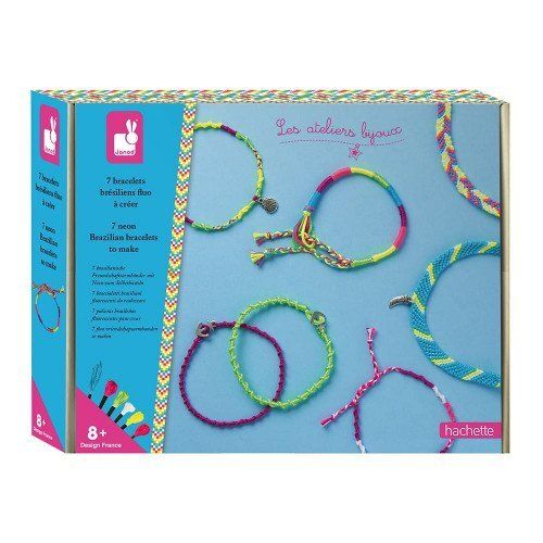 7 bracelets brésiliens fluos à créer - Janod