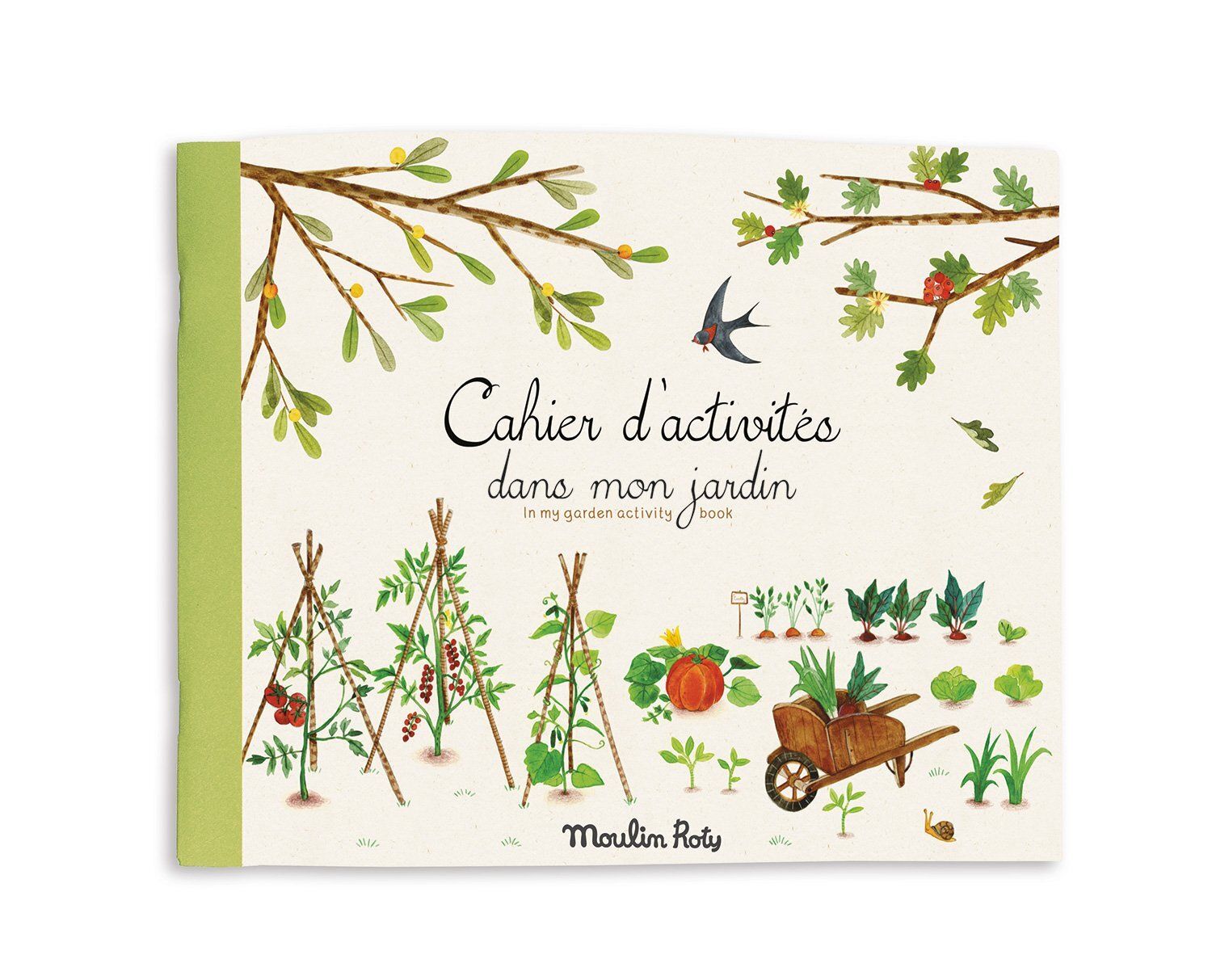 Cahier d'activités Dans mon jardin "Le Jardin du Moulin" -  Moulin Roty