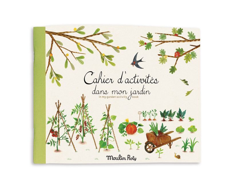 Cahier d'activités Dans mon jardin "Le Jardin du Moulin" -  Moulin Roty