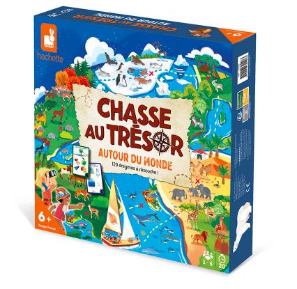 Chasse au trésor " Autour du Monde " - Janod