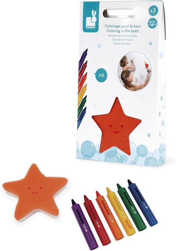 Coloriage pour la bain - Janod