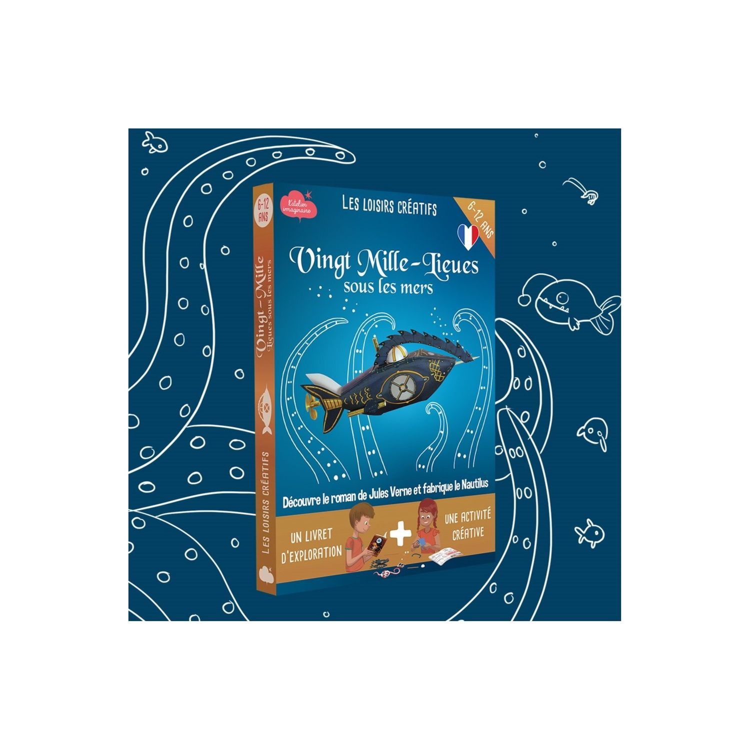 Kit créatif  20 000 lieues sous les mers - L'atelier imaginaire