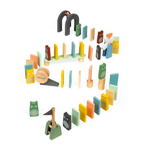 Jeu de Dominos " Sweet Cocoon " en bois - Janod