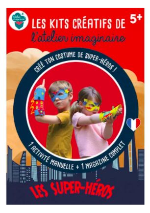 Kit Créatif " Super Héros " - L' Atelier Imaginaire