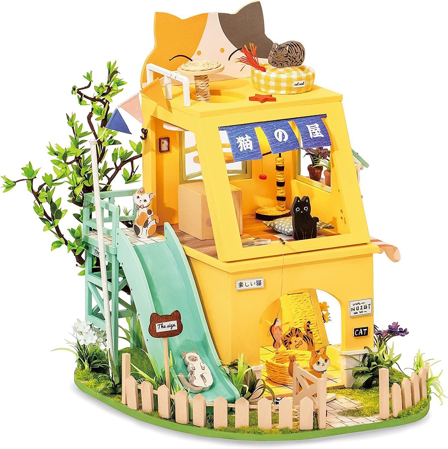 Kit maison miniature - Maison des chats - Rolife