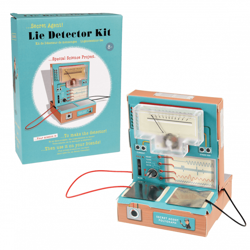 Kit détecteur de mensonges, agent secret - Rex London