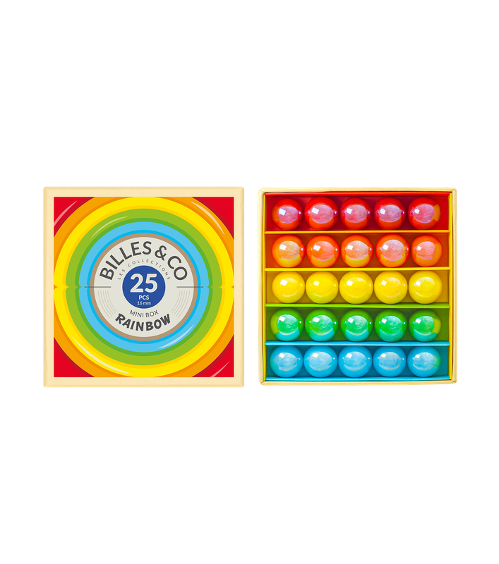 Mini box rainbow - Billes & co