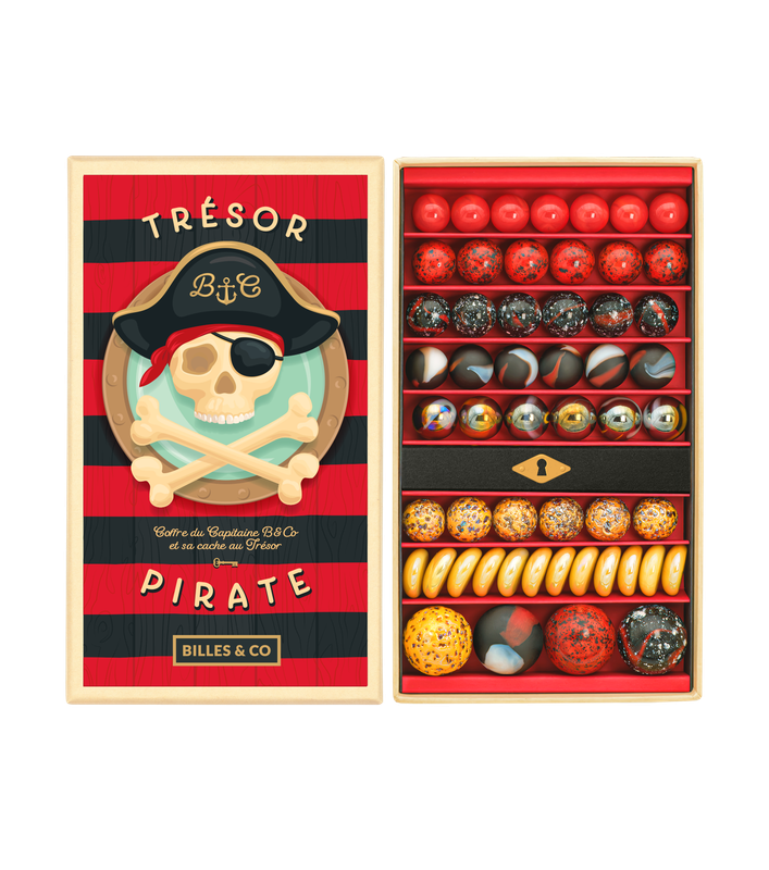 Box trésor pirate - Billes & co