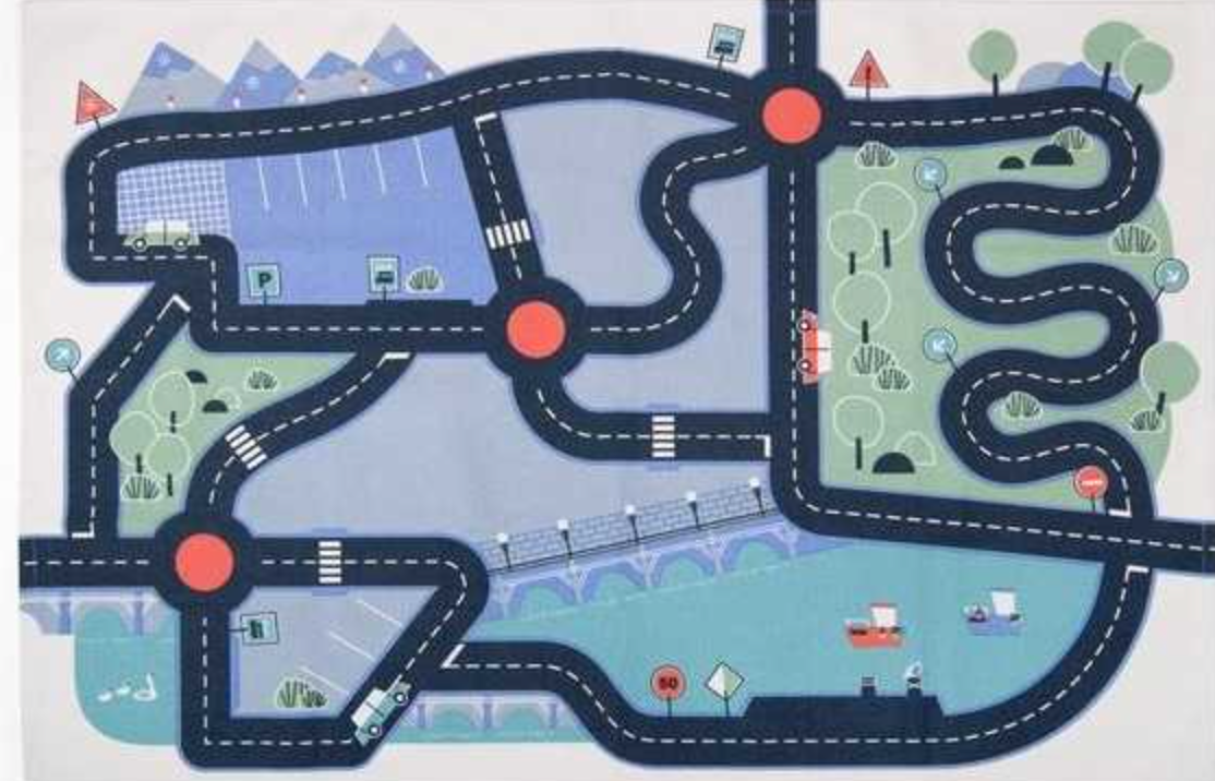 Tapis circuit  - Avenue du Moulin