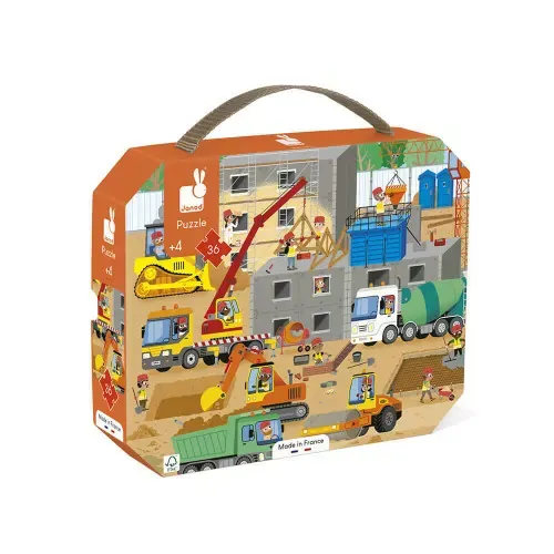 Puzzle Chantier 36 pcs - Janod
