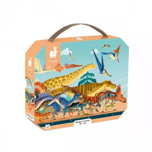 Puzzle Panoramique Dino 100PCS - Janod