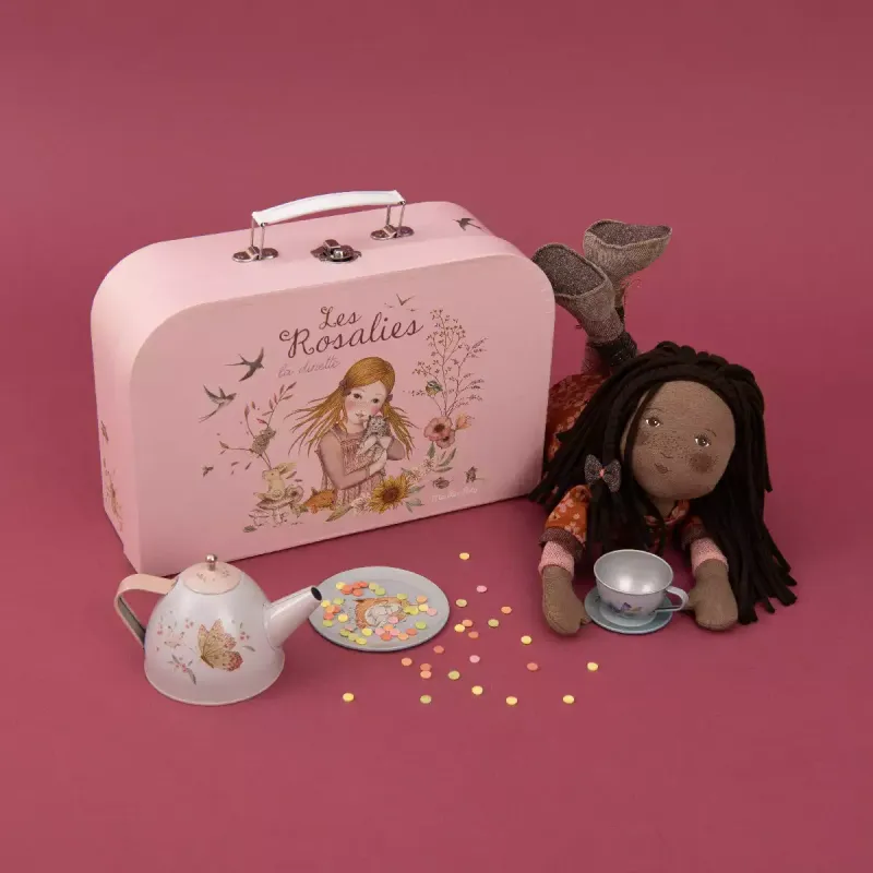 Valise dinette "Les Rosalies" - Moulin Roty