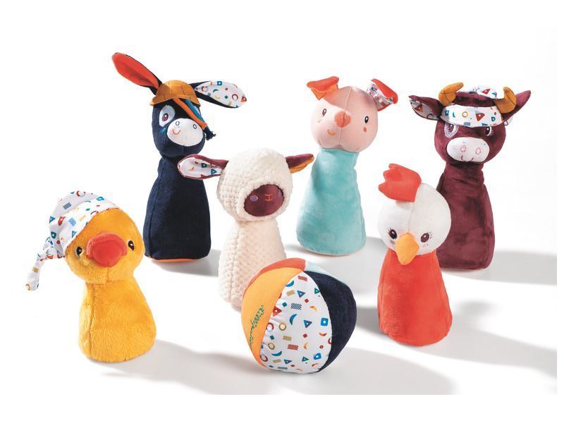 Mon premier jeu de quilles la ferme - Lilliputiens