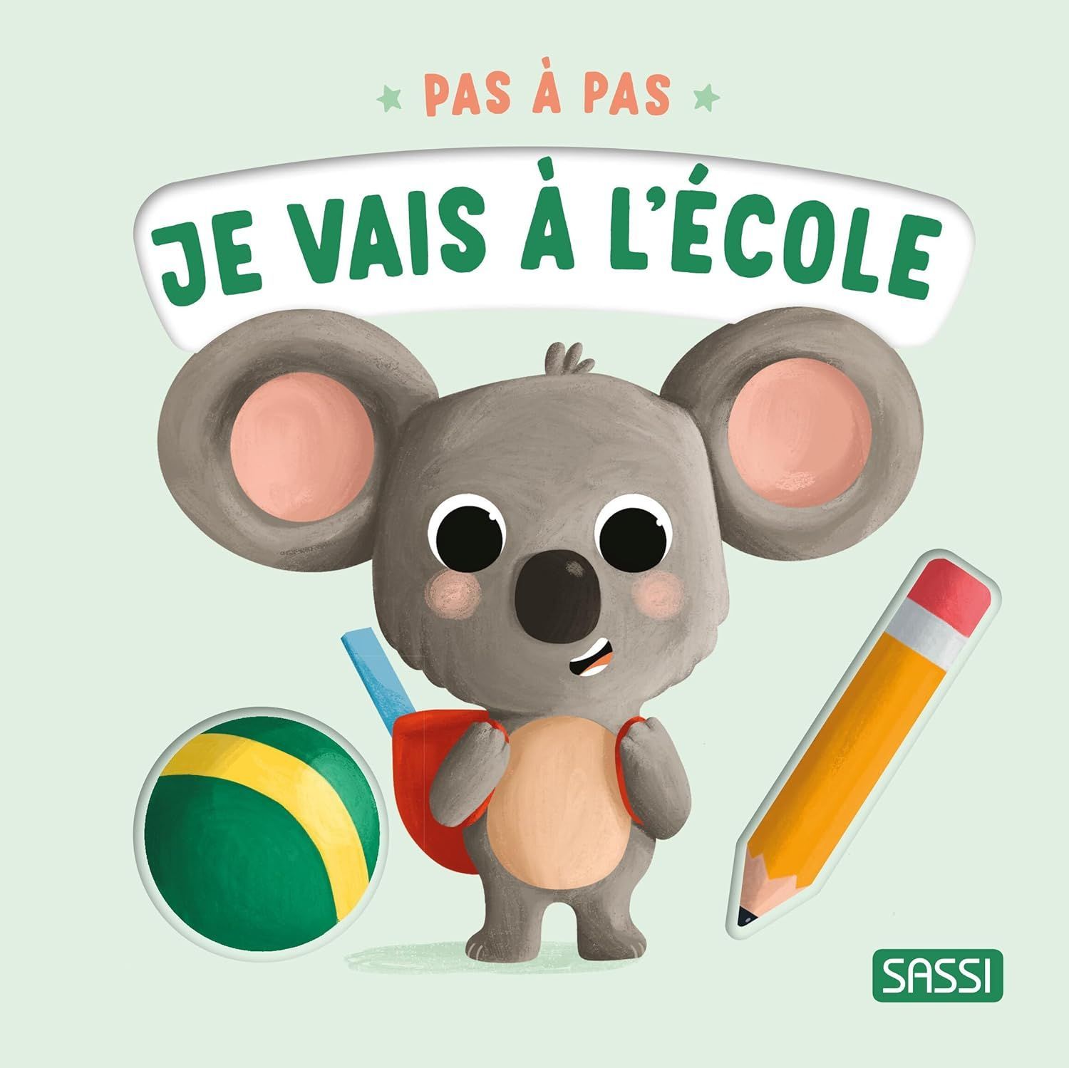 Je vais à l'école - livre pas à pas - Sassi