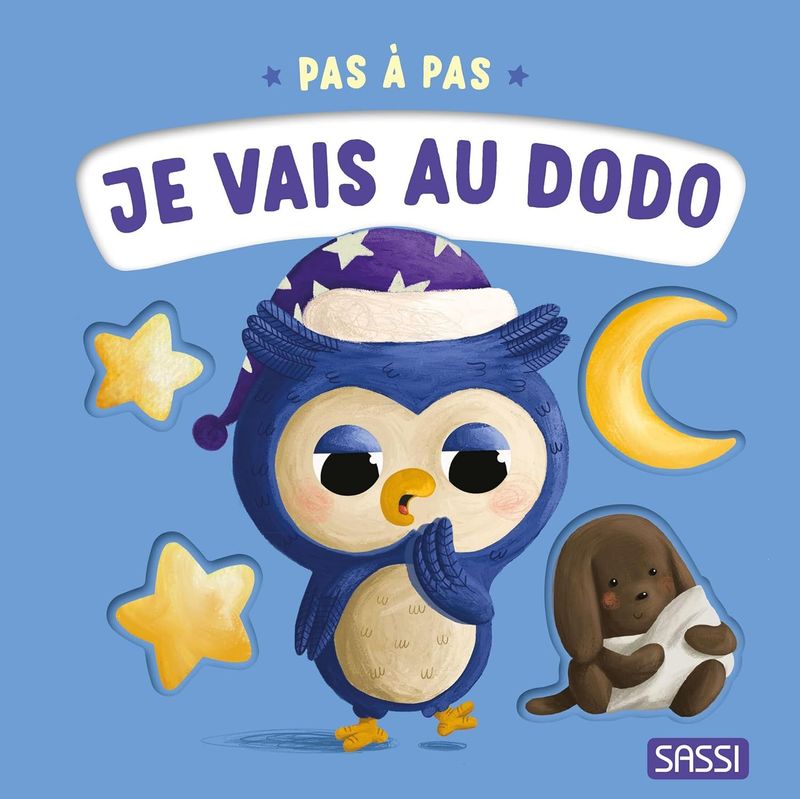 Je vais au dodo - livre pas à pas - Sassi