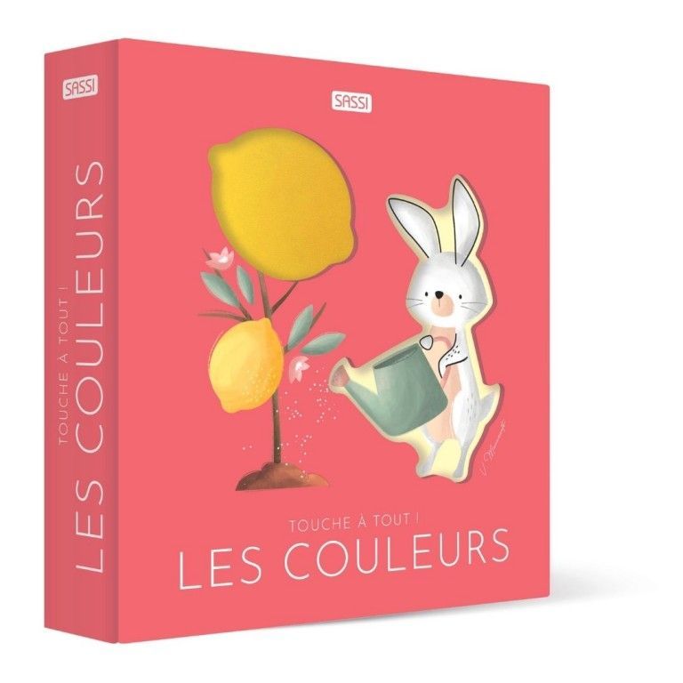 Les couleurs - livre touche à tout - Sassi
